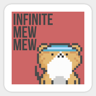 Pixel Cat 019 Sticker